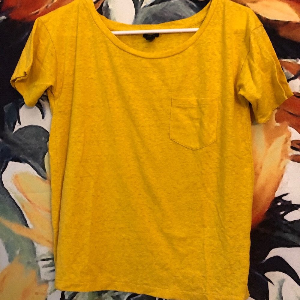 Yellow J.Crew T-Shirt